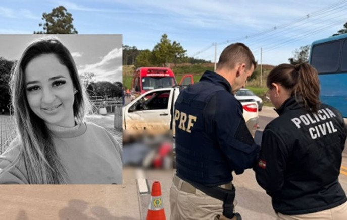 Identificada jovem que morreu em colisão com Fiat Strada na BR-163