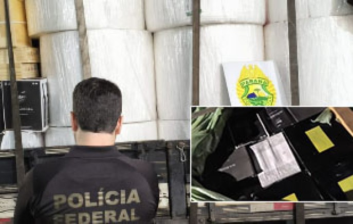 Carga de vinho avaliada em R$ 1,8 milhão é apreendida e homem é preso na PR-280