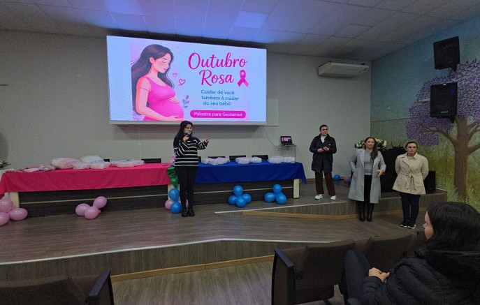Encontro com gestantes aborda saúde mental e acolhimento materno