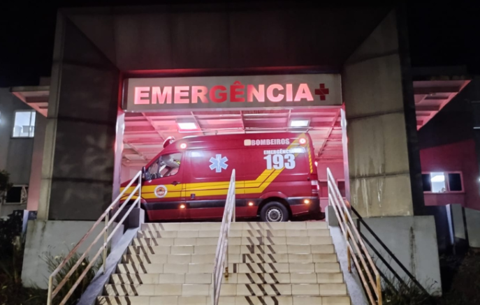 Homem é agredido em Barracão e é encaminhado para São Miguel do Oeste