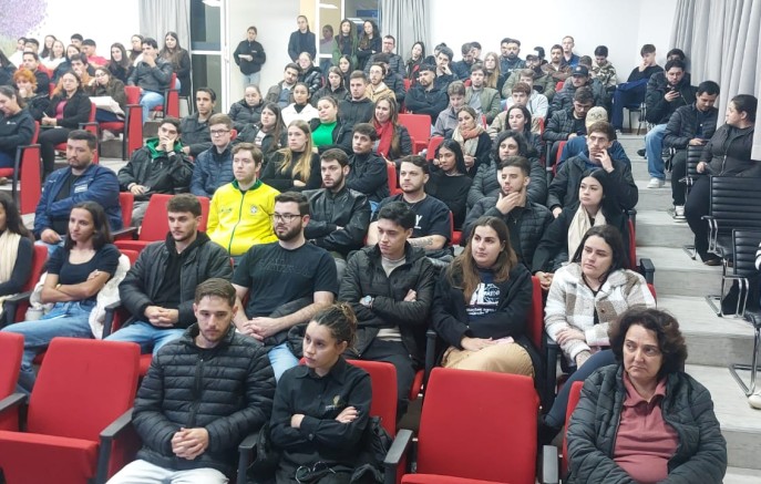 1º dia da 9ª Semana Acadêmica Interdisciplinar da Unetri