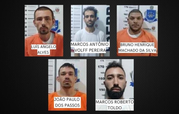 Subiu para 3 o número de recapturados após fuga na Cadeia