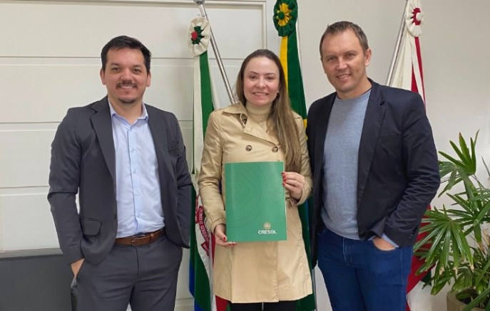 Cresol Evolução fortalece parceria institucional com a Prefeitura