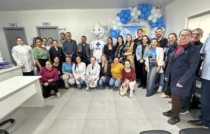 Município inaugura nova sala de vacinação no bairro União