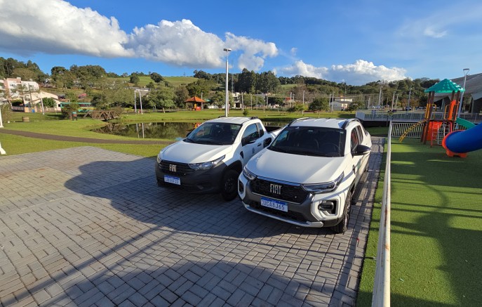 Administração Municipal adquire duas novas Fiat Strada para reforçar a frota