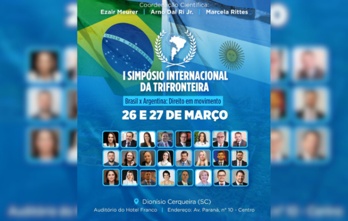 Simpósio Internacional da Tri Fronteira-  Brasil X Argentina será nos sias 26 E 27 de março