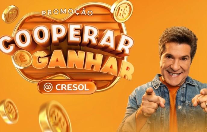 A cada R$ 100 em aplicação, cooperado concorre a R$ 12 milhões na campanha Cooperar é Ganhar da Cresol Evolução