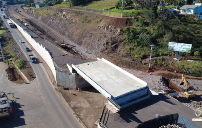 DNIT prevê concluir obras da BR-163 entre Guaraciaba e Dionísio Cerqueira até o fim de julho