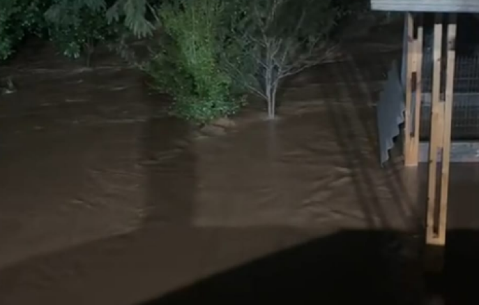 Bom Jesus do Sul ganha destaque no Jornal Nacional após registrar 173 mm de chuva em 24 horas