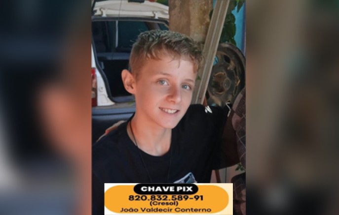 Corrente de solidariedade emociona região e une comunidade em apoio ao jovem Kadu após grave acidente de moto