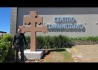 Cruz de Caravaca chama atenção de quem passa pela Igreja Nossa Senhora Aparecida em Barracão