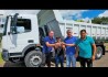 Bom Jesus do Sul  recebe novo caminhão caçamba para reforçar setor rodoviário