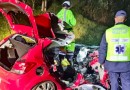 Jovem de 21 anos morre em colisão frontal entre caminhão e carro na BR-116