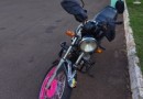 Homem é preso por conduzir motocicleta com placa adulterada