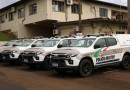 Polícia Militar recebe viaturas para policiamento de fronteira