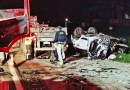 Carro bate de frente contra caminhão e acidente deixa três mortos na BR-280