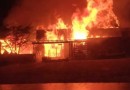 Incêndio de grandes proporções atinge o Snow Valley, em São Joaquim