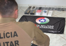 Motorista é flagrado transportando R$ 60 mil em celulares trazidos do Paraguai