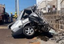 Jovem morre após colidir automóvel em muro de pedra