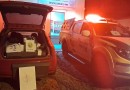 Polícia Militar apreende carro com 45 caixas de vinho argentino