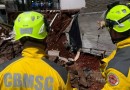 O Lar de idosos é interditado após deslizamento no Oeste de SC
