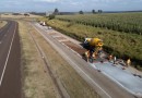 EPR Iguaçu avança na recuperação da BR-163; no pavimento rígido, está prevista substituição de quase 600 placas de concreto