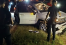 Mulher fica ferida após veículo sair da pista na Ruta Nacional 101