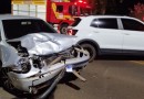 Colisão entre dois carros deixa vítima