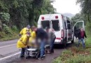 Ambulância e carreta se envolvem em acidente na BR-282