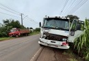 Colisão entre caminhões na SC-163 reacende debate sobre construção de elevado