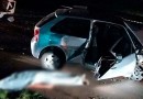 Homem de 36 anos morre em colisão entre carro e caminhão