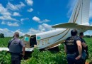 Avião com 500 kg de cocaína faz pouso forçado em SP após ser perseguido por caça da FAB