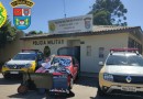 Objetos furtados em Francisco Beltrão são recuperados e casal suspeito é preso em flagrante