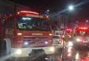 Jovem fica ferida em acidente no centro
