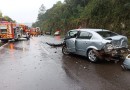 Grave acidente na BR-282,  deixa uma vítima fatal e três feridos