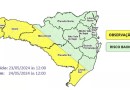 Frente fria traz chuvas intensas para SC e Defesa Civil emite alerta importante