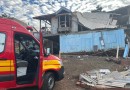 Parte de igreja desaba e mobiliza bombeiros no bairro Floresta
