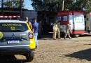 Homem é alvejado por disparo de arma de fogo em borracharia na PR 483