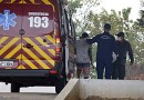 Bombeiros atendem jovem ferido em ocorrência de vias de fato