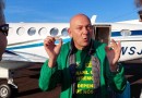 Luciano Hang visita o município em busca de terrenos para construir uma nova loja Havan