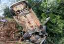 Jovem fica ferida após saída de pista na SC-305