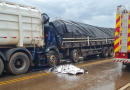 Caminhoneiro morre em grave acidente na BR-163 no Distrito de Idamar