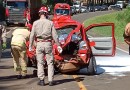 Mulher morre após colisão entre Gol e Motorhome