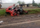 Homem fica ferido em grave acidente de trânsito na BR-282 entre Maravilha e SMOeste