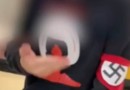 Jovem é abordado ao usar suástica amarrada no braço dentro de shopping
