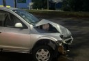 Colisão entre dois veículos deixa feridos na Avenida Antônio Silvio Barbieri