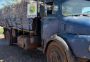 Caminhão carregado com recicláveis é apreendido pelo BPFRON