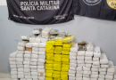 Jovem de 19 anos é presa com quase 130 kg de maconha