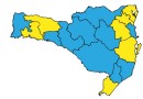 Novo mapa de risco da Covid-19 traz piora na avaliação em regiões de SC