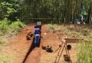 Pesquisadores fazem escavações nos "muros de Campo Erê" em busca de vestígios sobre povos antigos
